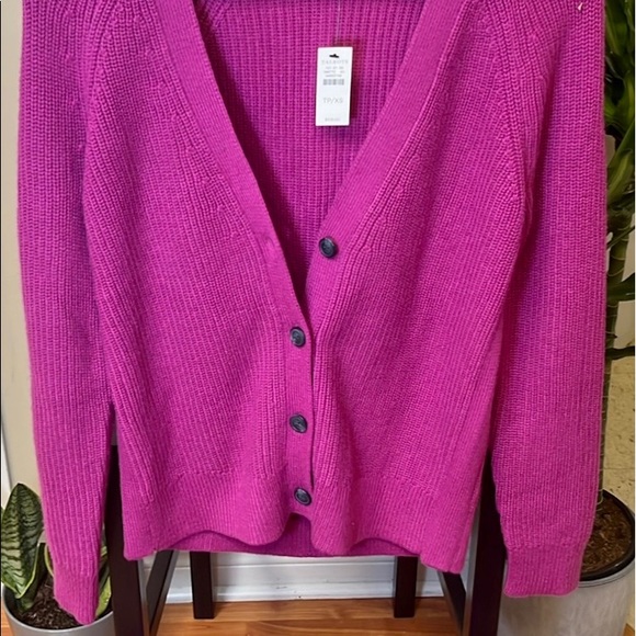 NWT Talbots Cardigan Violet. Various sizes available. - Picture 10 of 12